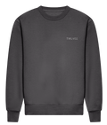 TWLV02 heavyweight black sweatshirt oversized fit