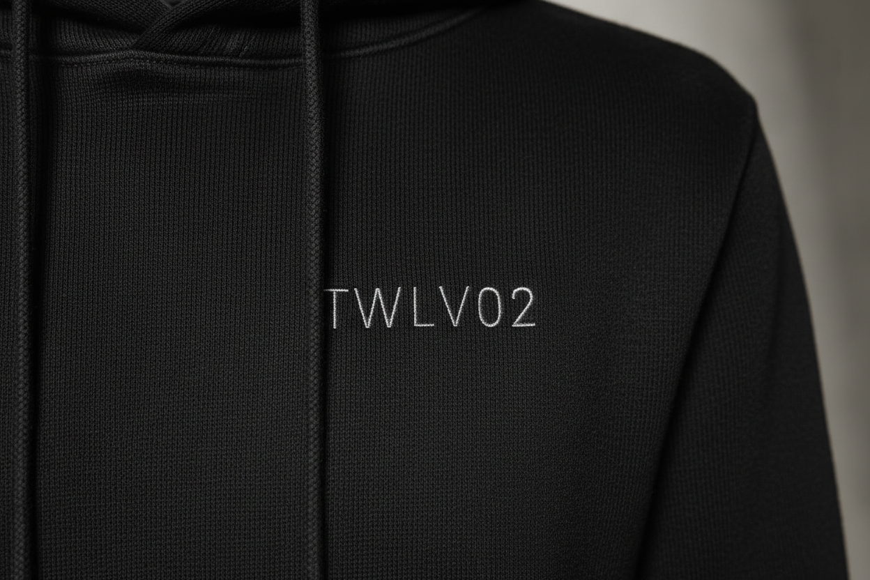 TWLV02 Organic Hoodie // 01